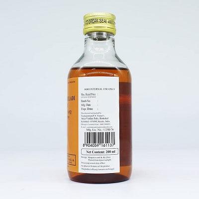 Kottakkal Rasnadasamuladi Tailam - 200 ML
