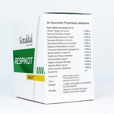 Kottakkal Respikot Tablet - 100 Nos
