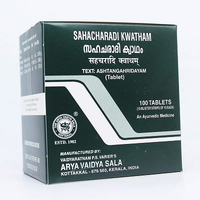 Kottakkal Sahacharadi Kwatham Tablets - 100 Nos