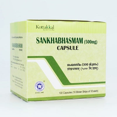 Kottakkal Sankha Bhasmam Capsule - 100 Nos