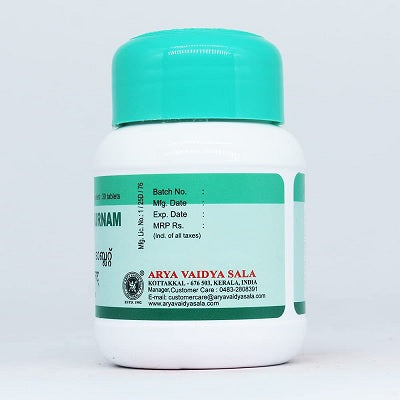 Kottakkal Shaddharana Churnam Tablet - 30 Nos