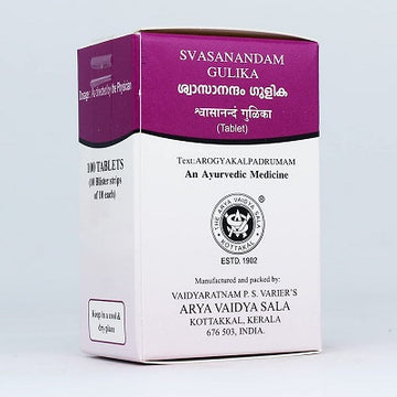 Kottakkal Svasanandam Gulika - 100 Nos