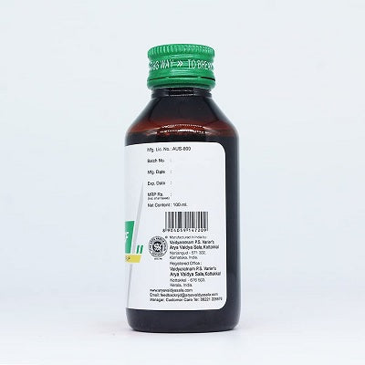 Kottakkal Vasakot SF Sugar Free Syrup - 100 ML