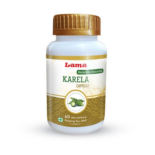 Lama Karela Veg Capsule - 60 Capsules