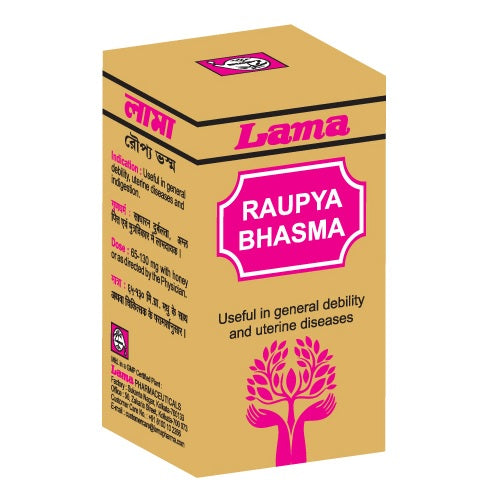Lama Raupya Bhasma - 2.5 GM