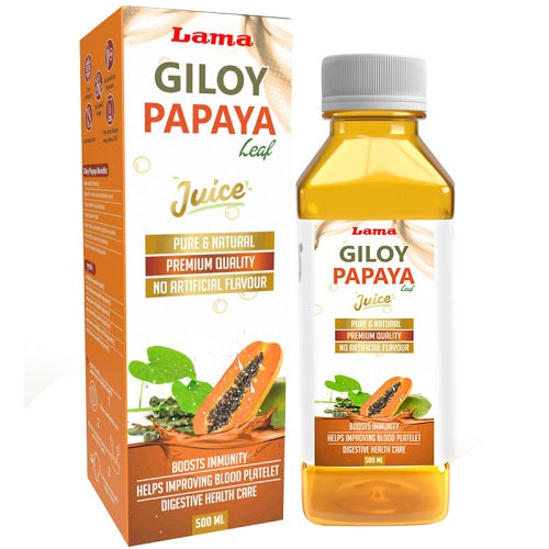 Lama Giloy Papaya Leaf Juice - 500 ML