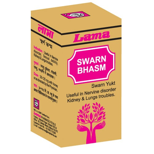 Lama Swarn Bhasm Swarn Yukt - 125 MG