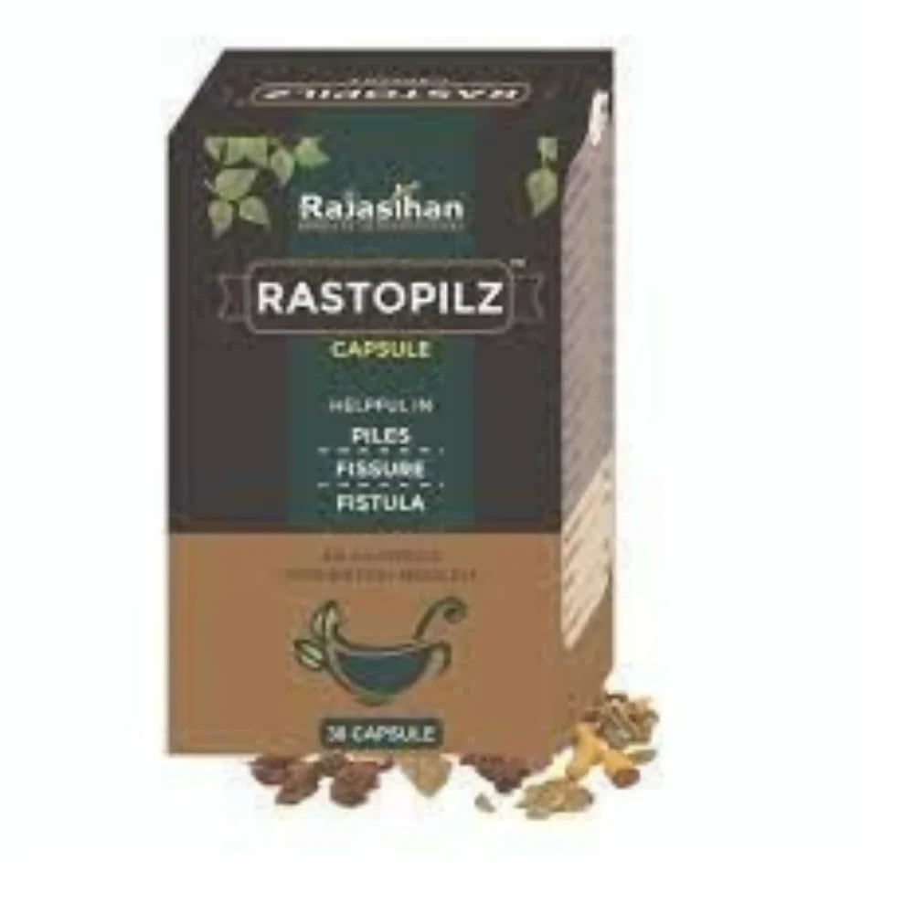 Rajasthan Herbals Rastopilz Capsules - 30 Caps