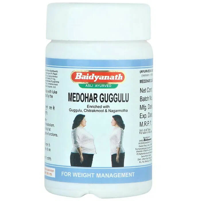 Baidyanath Jhansi Medohar Guggulu - 120 Tabs