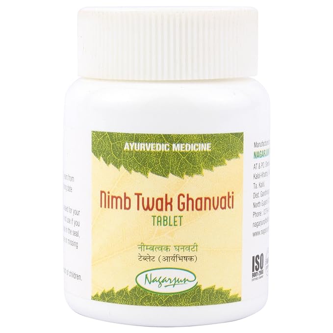 Nagarjuna Nimb Twak Ghanvati Tablet - 60 Tabs
