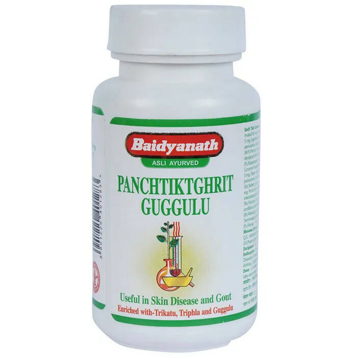Baidyanath Jhansi Panchtiktghrit Guggulu - 60 Tabs