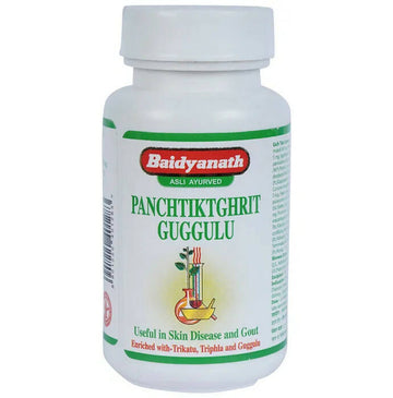 Baidyanath Jhansi Panchtiktghrit Guggulu - 60 Tabs