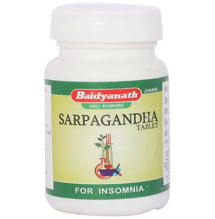 Baidyanath Jhansi Sarpagandha Tablets - 50 Tabs
