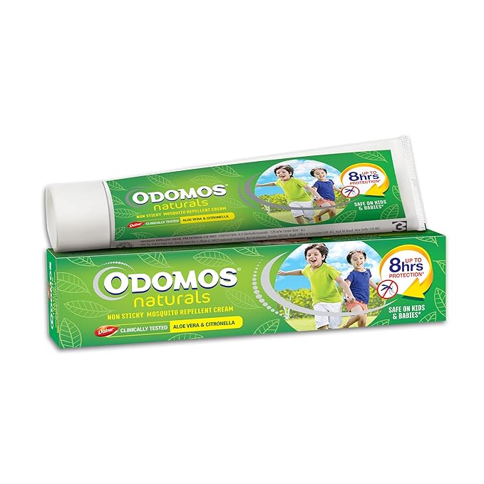Dabur Odomos Naturals Non-Sticky Mosquito Repellent Cream