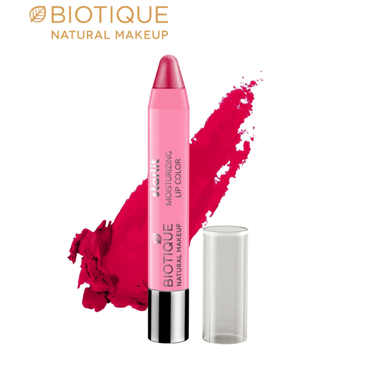 Biotique Starlit Moisturising Lipcolor - Carnation Angel-P210 - 3 5 GM