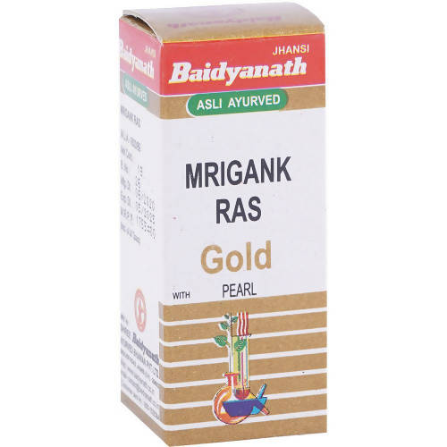 Baidyanath Jhansi Mrigank Ras (With Gold & Pearl) - 1 GM