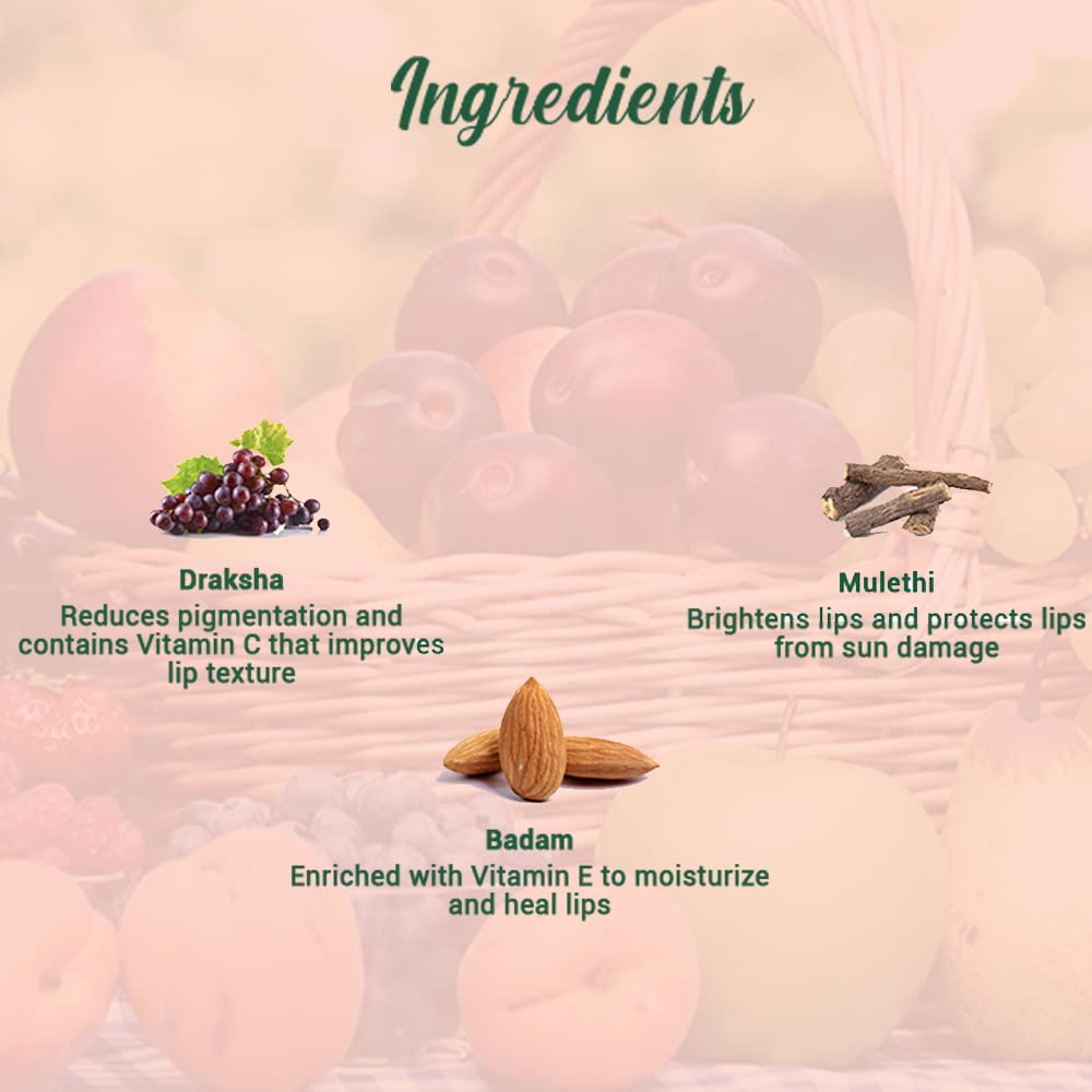 Biotique Advanced Ayurveda Bio Fruit Whitening Lip Balm - 12 GM