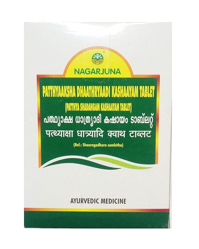 Nagarjuna Patthyaaksha Dhaathryaadi Kashaayam Tablet - 100 Tabs