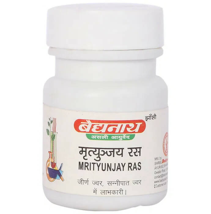 Baidyanath Jhansi Mrityunjay Ras Tablets - 40 Tabs
