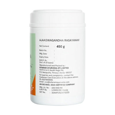 Sitaram Ayurveda Aja Aswagandha Rasayanam - 450 GM