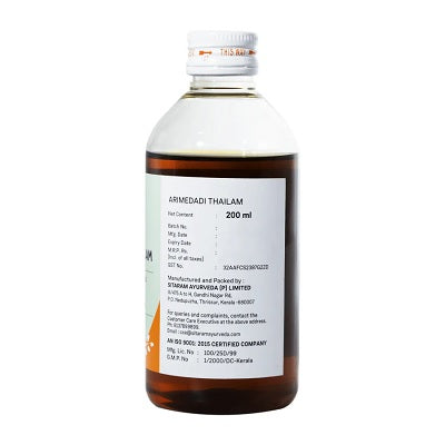 Sitaram Ayurveda Arimedadi Tailam - 200 ML