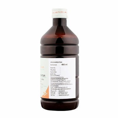 Sitaram Ayurveda Arjunarishtam Syrup - 450 ML