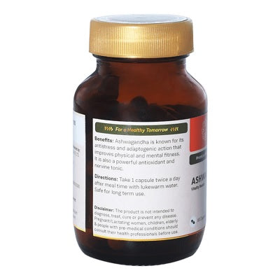 Sitaram Ayurveda Ashwagandha Capsules - 60 Capsules