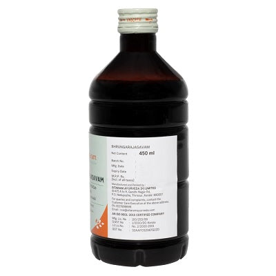 Sitaram Ayurveda Bhrungarajasavam Syrup - 450 ML