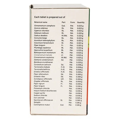 Sitaram Ayurveda Chandraprabha Gulika - 50 Tablets