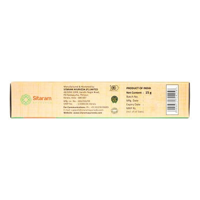 Sitaram Ayurveda Dermosap Ointment - 15 GM