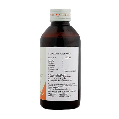 Sitaram Ayurveda Elakanadi Kashayam - 200 ML