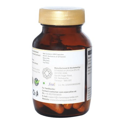 Sitaram Ayurveda Kapikachu Capsules - 60 Caps