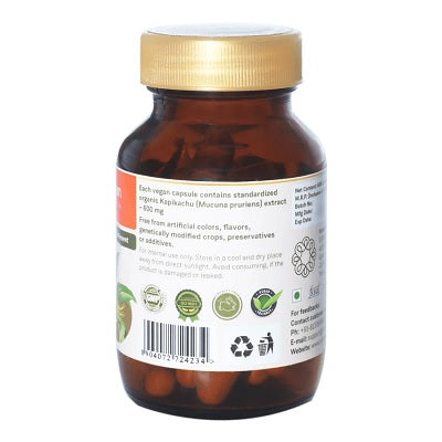 Sitaram Ayurveda Kapikachu Capsules - 60 Caps