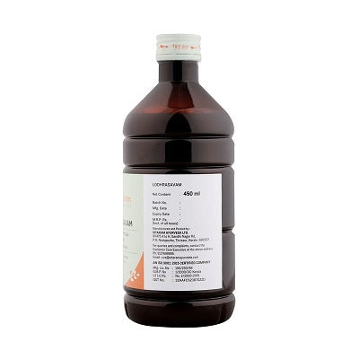 Sitaram Ayurveda Lodhrasavam Syrup - 450 ML