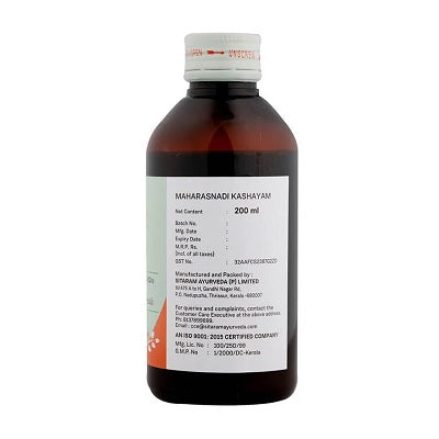 Sitaram Ayurveda Maharasnadi Kashayam - 200 ML