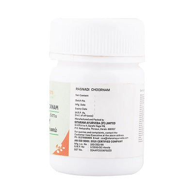 Sitaram Ayurveda Rasnadi Choornam