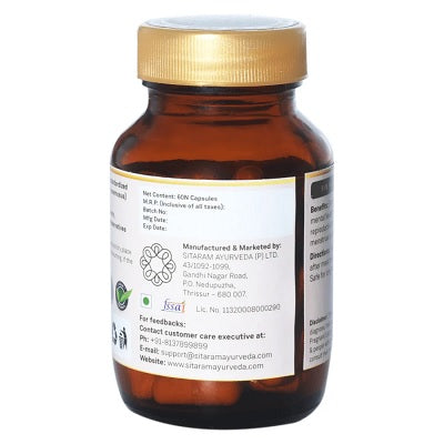 Sitaram Ayurveda Shatavari Capsules - 60 Caps
