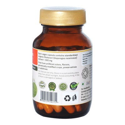Sitaram Ayurveda Shatavari Capsules - 60 Caps