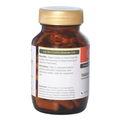 Sitaram Ayurveda Tagara Capsules - 60 Caps