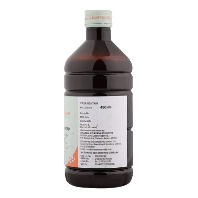 Sitaram Ayurveda Vasarishtam - 450 ML
