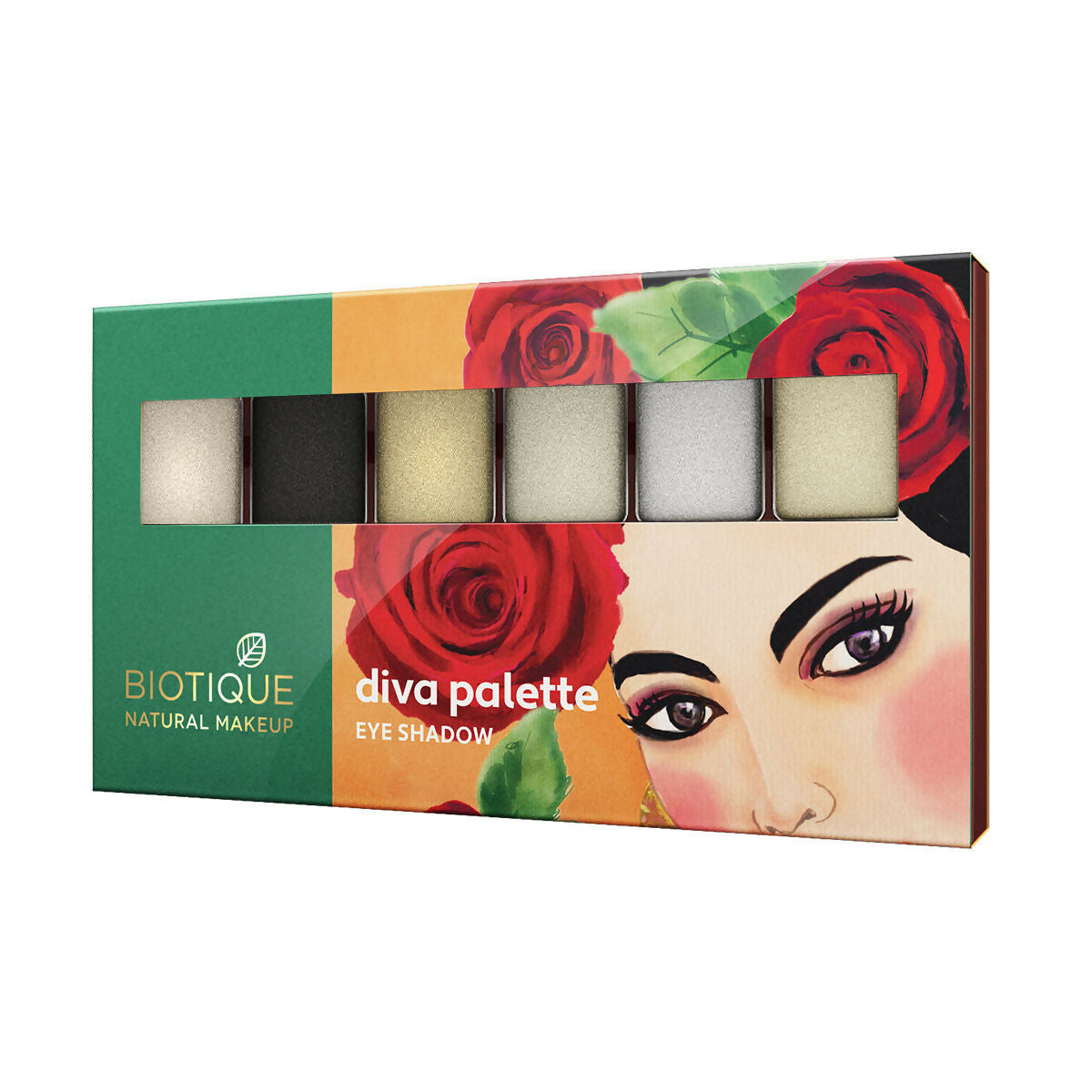 Biotique Diva Palette Eye Shadow - Forest Shimmers - 9 GM