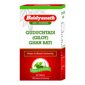 Baidyanath Jhansi Guduchyadi (Giloy) Ghan Bati - 60 Tabs