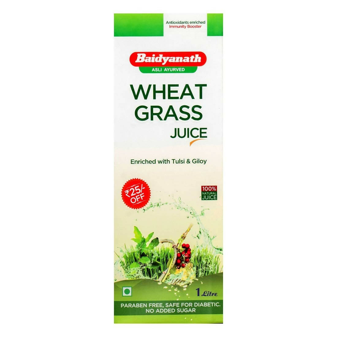 Baidyanath Jhansi Wheat Grass Juice - 1 ltr / 1000 ML