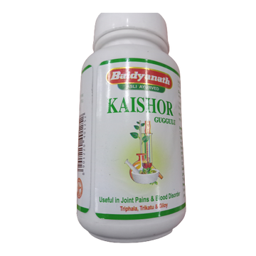 Baidyanath Jhansi Kaishore Guggulu Tablets -  80 Tabs