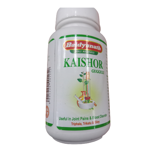 Baidyanath Jhansi Kaishore Guggulu Tablets -  80 Tabs