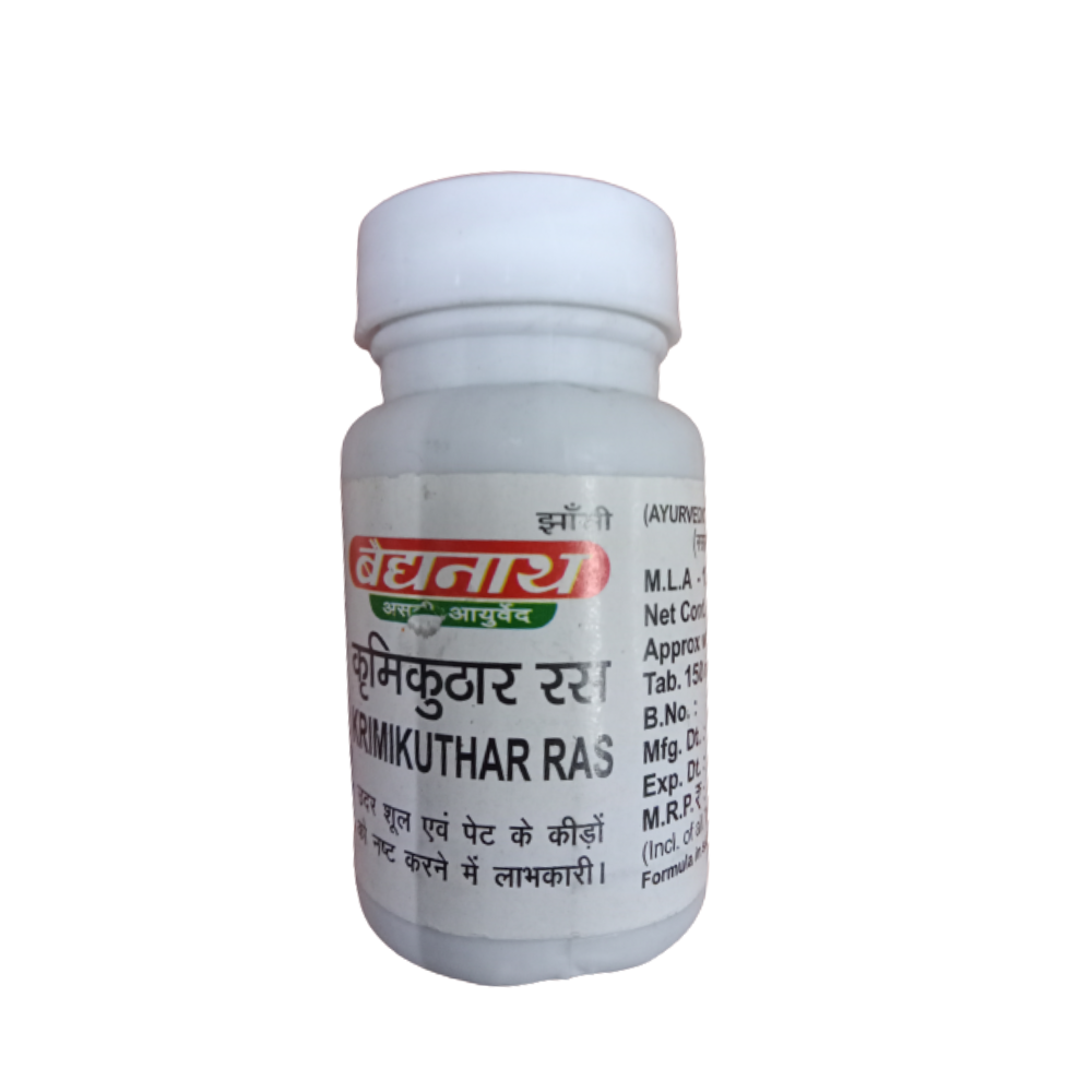 Baidyanath Jhansi Krimikuthar Ras 80 Tabs