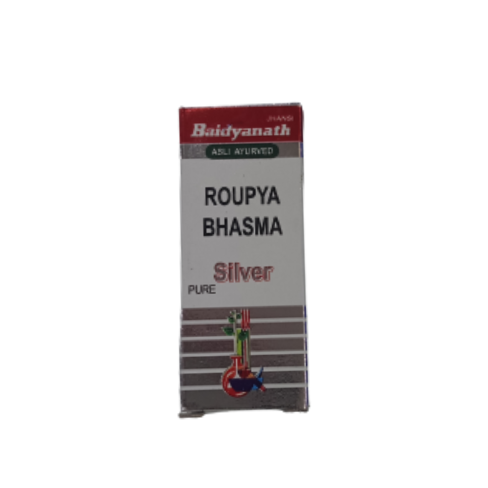 Baidyanath Jhansi Raupya Bhasma - 2.5 GM