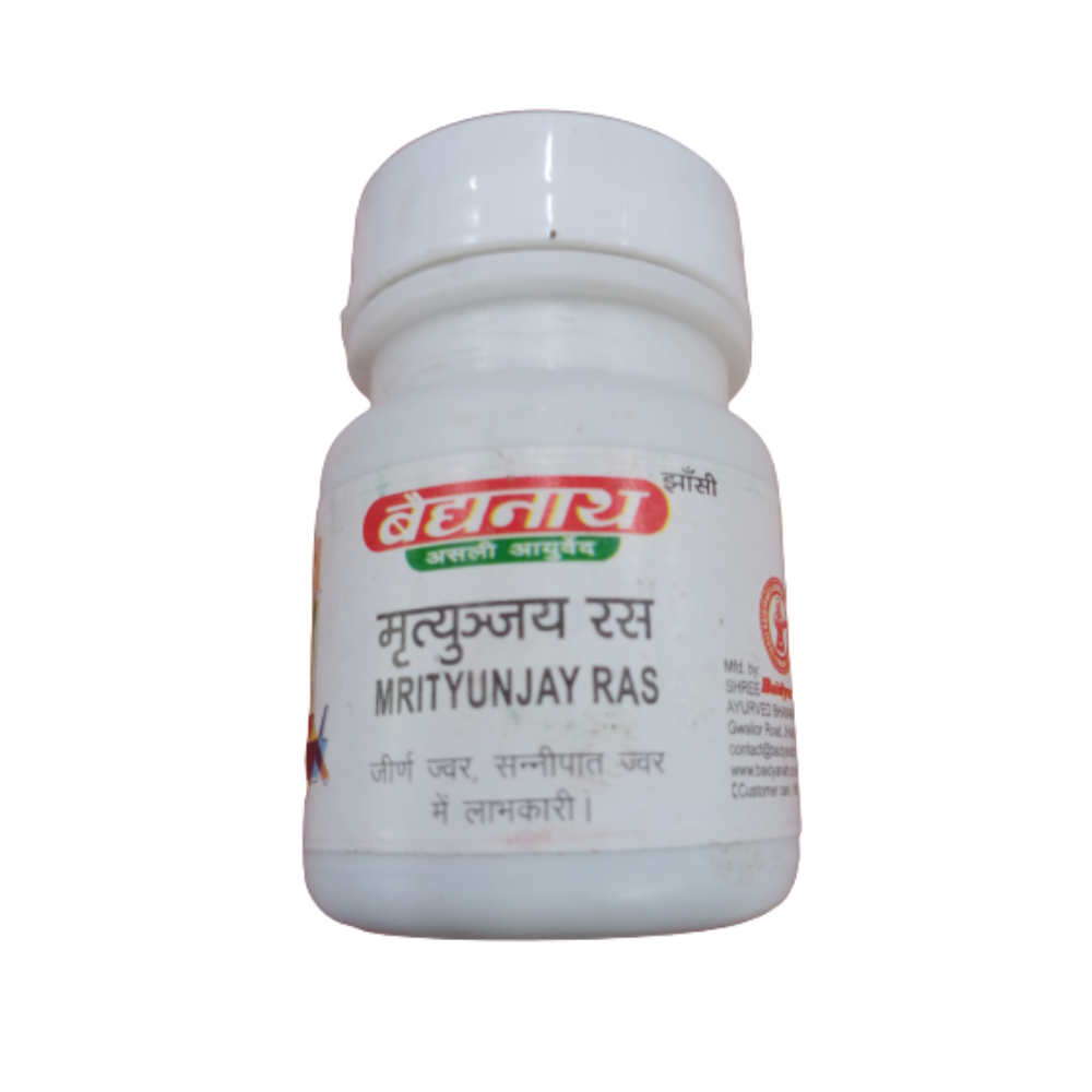 Baidyanath Jhansi Mrityunjaya Ras - 40 Tabs