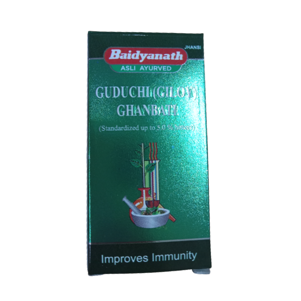 Baidyanath Jhansi Guduchyadi (Giloy) Ghan Bati - 60 Tabs