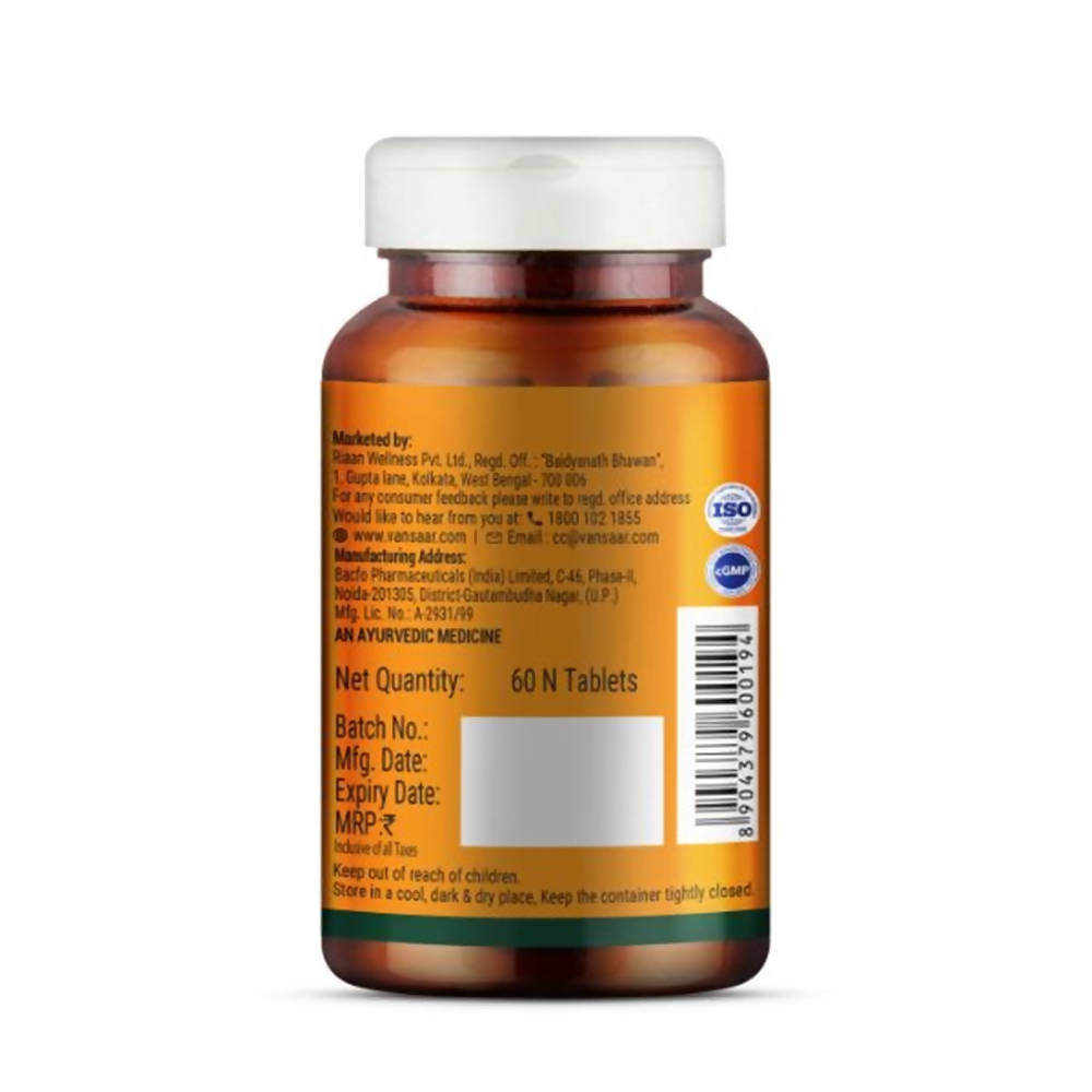 Baidyanath Vansaar Haldi Tablets - 60 Tabs